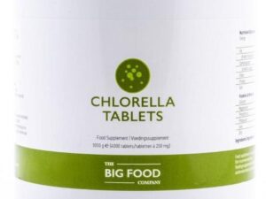 Big Food - Nederlandse Chlorella RAW - 1kg / 4000 Tabl. (250mg)