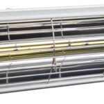 Goldsun - Aqua Low Glare 2000W Wit - Terrasverwarmer elektrisch - Staal - Wit