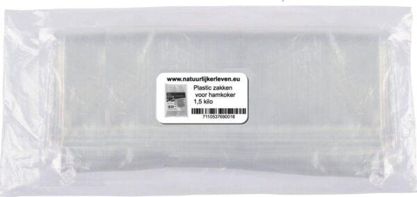 Zakken voor de hamkoker 1,5 kilo