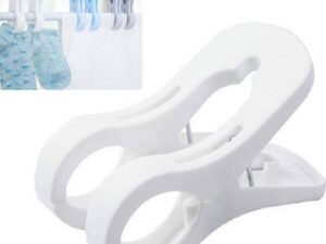 10 STKS Opknoping Quilt Plastic Grote Clip Huishoudelijke Wasknijper (Wit)