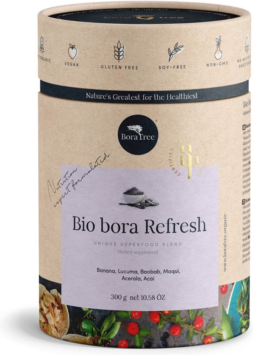 Bio Bora Refresh - BoraTree - Biologisch Gecertificeerd