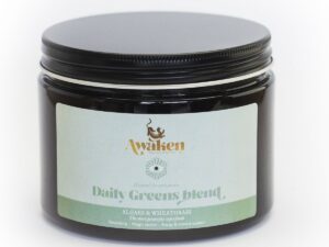Awaken - Premium Green Blend - Spirulina Chlorella Tarwegras Gerstegras - 250 gram