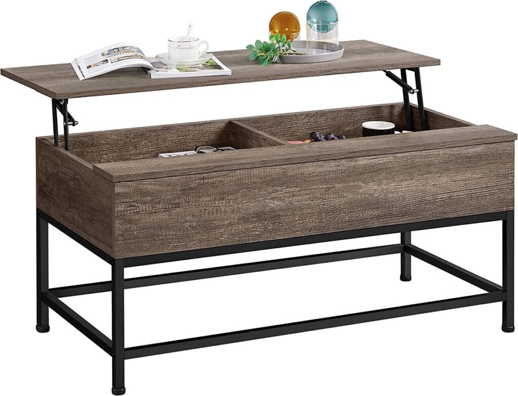 HOMCOM Hoogteverstelbare Salontafel, Moderne Woonkamertafel Met Verborgen Opbergruimte En 2 Lades Hoogglans Wit~23oa7e7n9jo00 HOMCOM Hoogteverstelbare Salontafel, Moderne Woonkamertafel Met Verborgen Opbergruimte En 2 Lades Hoogglans Wit~23oa7e7n9jo00