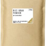Rice bran powder / Rijstzemelenpoeder om te eten en te drinken - Komenuka