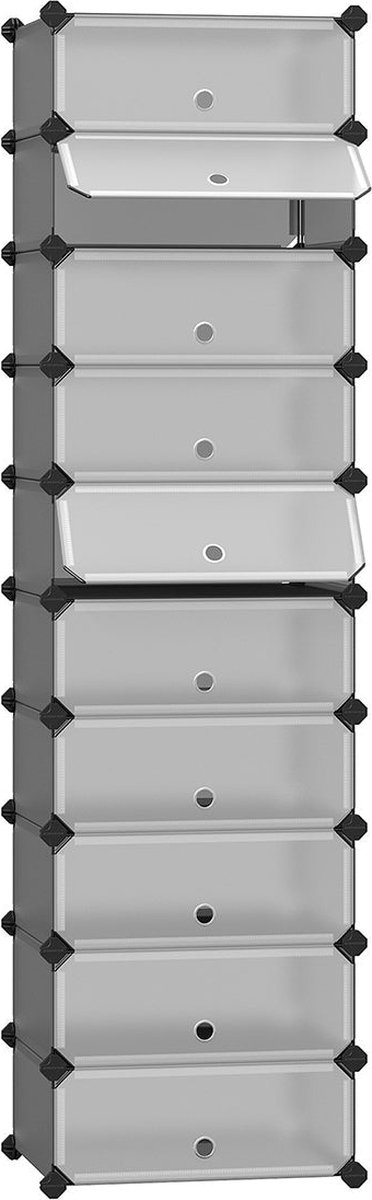 SteeFly® Opbergorganisator voor onder het bed - Opvouwbare opbergbakken met wielen -... | bol
