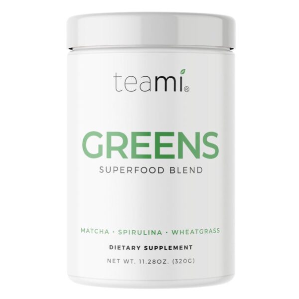 Teami Greens Superfood Powder - Matcha-poeder Tarwegras Spirulina - 320 gram