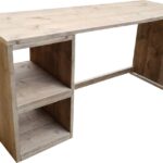 Wood4you - Bureau - Detroit - steigerhout 150Lx70Dx75H