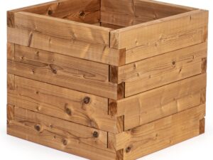 WITBOSCH - Plantenbak - 57 x 57 x 50 cm - Modulair design - Thermowood