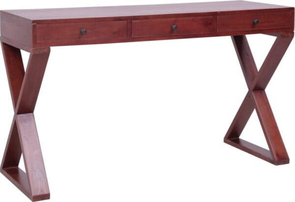 Furniture Limited - Computerbureau 115x47x77 cm massief mahoniehout bruin