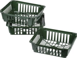 2 stuks Bollenplantmand H7,5x25x21cm set a 3 stuks