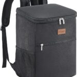 24-liter koelrugzak, koeltas, picknicktas, groot, geïsoleerd, voor mannen, vrouwen, op het strand, bij de picknick, voor kamperen, barbeque, wandelen