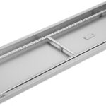 50.5"x16.5" Drop-In Fire Pit Pan w/ Burner Fire Bowl Bonfire 50.5 by 16.5-inch