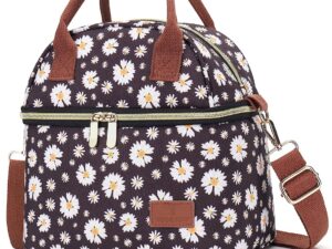 9 l koeltas, klein, dubbellaags, lunchtassen voor dames en kinderen, isolatietas, waterdichte lunchtassen, thermotas voor werk, school, picknick