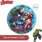 Bal - Voordeelverpakking - Marvel Avengers - 23 cm - 50 stuks