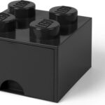 LEGO Opberglade Brick 4 - Polypropyleen - 25x25x18 cm