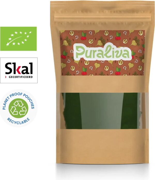 Puraliva - Biologische Chlorella Poeder - 1KG - Premium