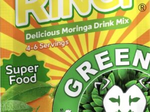 Ringi Moringa Oleifera drink mix - Smaak Orangeade - 72 Servings - Peperwortelboom