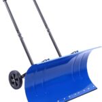 Sneeuwschep met Wielen - Sneeuwschuiver - Verstelbaar & Opvouwbaar - Metaal - Efficiënt & Duurzaam