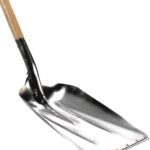 Talen Tools - Ballastschop - Karlstad - Aluminium - Met slijtstrip - Essenhouten steel - 85 cm