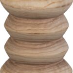 WOOOD Babs Kruk - Hout - Naturel - 41x31x31