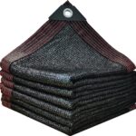 Woltu zonnescherm van polyester, waterafstotend, driehoekig, vierkant of rechthoekig beschermt tegen wind, zon en UV-straling, voor tuin, terras en camping, 3x5m