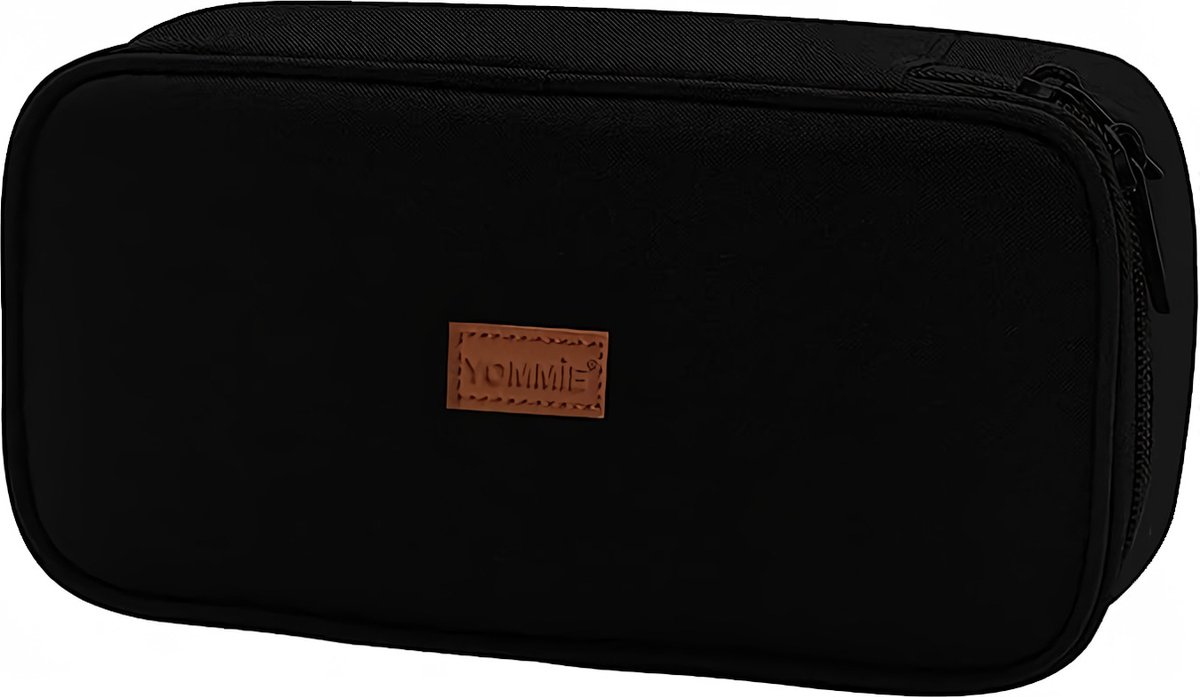 XXL pennenetui Oxford pennenetui volwassenen single etui etui etui meisjes mapje organizer met ritssluiting voor tieners jongens zwart XXL pennenetui Oxford pennenetui volwassenen single etui etui etui meisjes mapje organizer met ritssluiting voor tieners jongens zwart