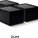 Zumi - Sneaker Storage Box - Sneakerbox - Schoenen opbergsysteem - Schoenen organizer - Stapelbaar - Zwart - 3 Stuks