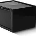 Zumi - Sneaker Storage Box - Sneakerbox - Schoenen opbergsysteem - Schoenen organizer - Stapelbaar - Zwart - Single