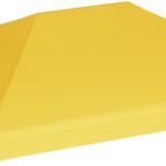 vidaXL Prieeldak 270 g/m² 4x3 m geel