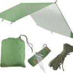 zonnescherm, driehoekig rechthoekig vierkant ademend materiaal beschermt tegen wind, zon en UV-straling, voor tuin, terras en camping