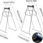 2 Piëzas Clip Anti-Burning Kom Anti-Burning Tang Roestvrij Staal Kom Houder Anti-Hot Hot Keuken Accessoires Anti-Burn Clip voor Hot Bowl Magnetron Keukengerei