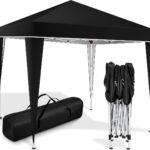 Coazy Waterdichte Partytent 3x3 meter opvouwbaar - Paviljoen - Easy up - Pop-up Tent met haringen, touw en anti slip poten