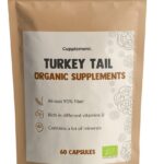 Cupplement | Turkey Tail 60 Capsules | Elfenbankje Mushroom Biologisch | Hoogste Kwaliteit