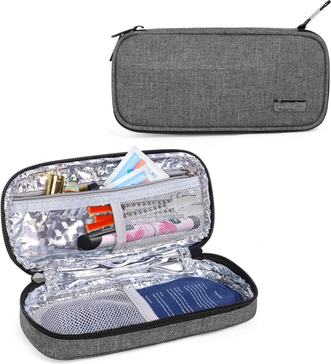 CURMIO Insulin Cooler Travel Case, Insulated Diabetes