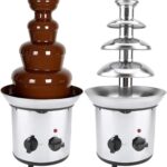 2000 W Chocoladefontein-Elektrisch-4 Watervallen-Roestvrij Staal-chocolade fondue