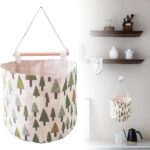 Hangende opberger badkamer organizer hangend: hangende opslag met binnenvoering, wandhanging opbergtas met haak, afneembare hangmand, organizer voor wand-, badkamer- en kantoor/slaapkamerdeur