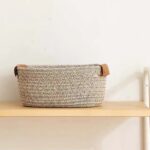 Peak-Milieuvriendelijk Manden -opbergmand speelgoed -Katoen-opbergmand kinderkamer-badkamer-opbergmand rond-