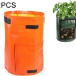 2 STUKS 7 Liter Aardappel Planten PE Zakken Geweven Stof Zakken Teelt Tuin Potten Groente Planten Zakken Groeien Zakken Boerderij Tuin levert