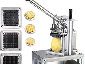 Aardappel snijder - Zilver | Zwart