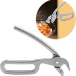 Anti-hot Bowl Dishes Folder Roestvrijstalen Bowl Clip Universele keukenpotten Grijper Pizza Pan Tang Handvat Clip Clamp