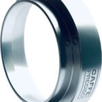 Doseerring - E61 Portafilter 58mm / 58.5mm - Barista coffee dosing funnel - koffie weegschaal doseertrechter - Zilver