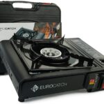 Eurocatch Outdoor - Kooktoestel op Gas - Gas Stove - Camping Kooktoestel - Gaspit - Gasfornuis - Gasstel - Cooker - Draagkoffer