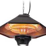 Heat Hexa infrarood terrasverwarming 800/1200/2000W halogeen IP34 led brons