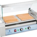Royal Catering Hotdog Grill - 7 rollers - Roestvrij staal