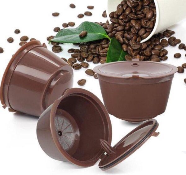 Set van 5 herbruikbare Dolce Gusto koffie capsules - Hervulbare cups - Duurzaam
