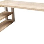 Wood4you - Hoekbureau - New Orleans - steigerhout met zijkastje